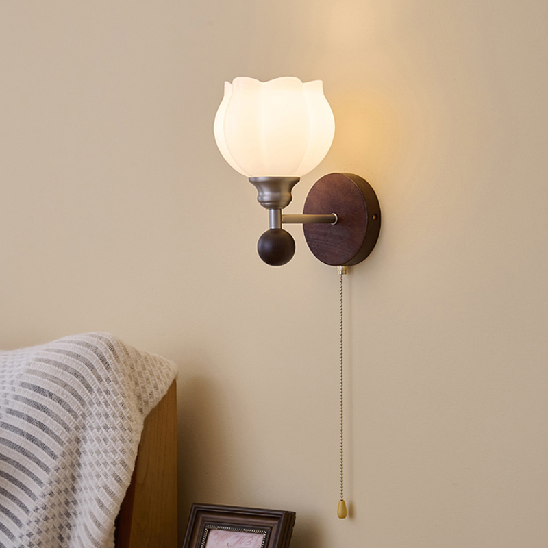 Interior Design Vintage Modern - Vintage Kinkiety Ścienne do Sypialni, Lampka