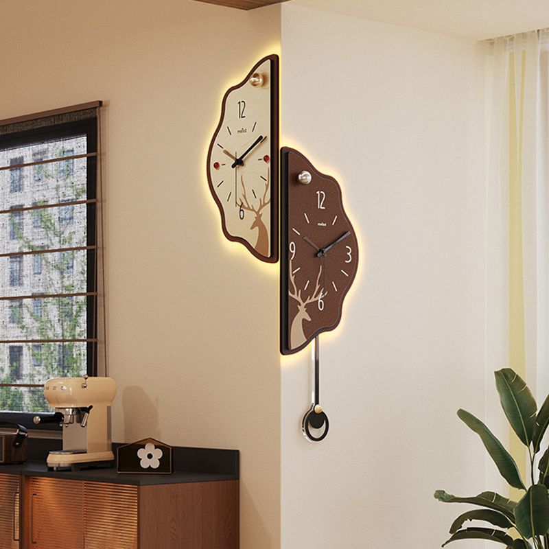Interior Design Vintage Modern - Zegar ścienny o estetycznym designie, do