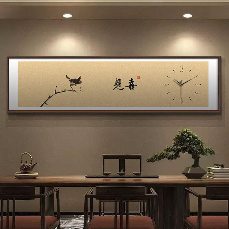 Interior Design Vintage Modern - Zegar Ścienny Vintage Duży Rozmiar Sztuka
