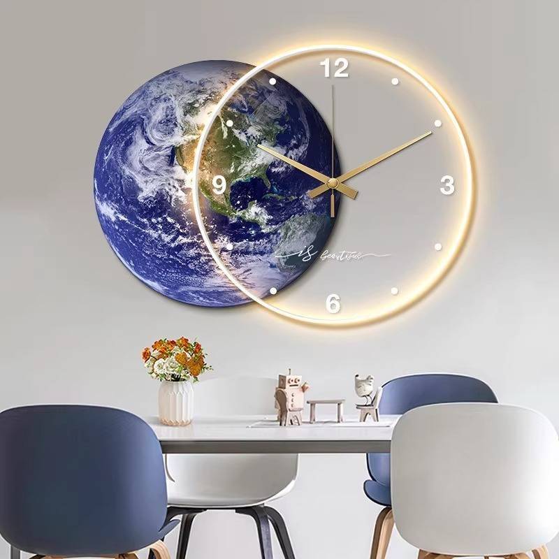 Zegar ścienny w stylu vintage, – Interior Design Vintage Modern recenzja i cena