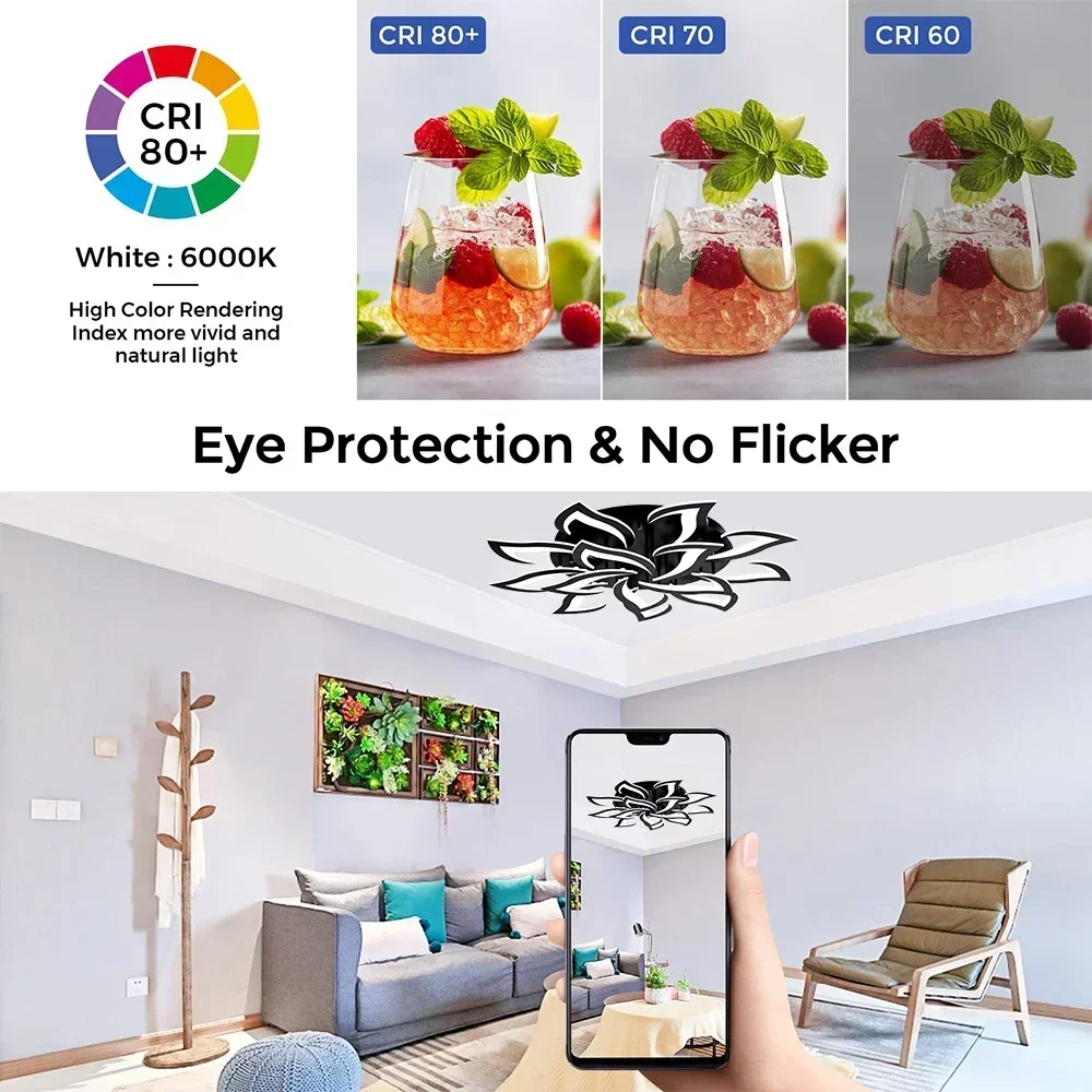 Designerski żyrandol LED z pła – Interior Design Kitchen Modern recenzja i cena