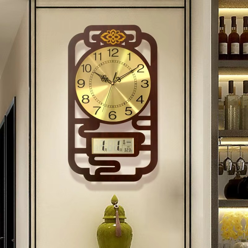 Zegar ścienny z płynnym mechan – Interior Design Vintage Modern recenzja i cena