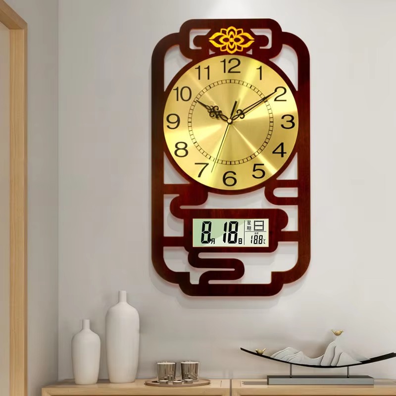 Zegar ścienny z płynnym mechan – Interior Design Vintage Modern recenzja i cena