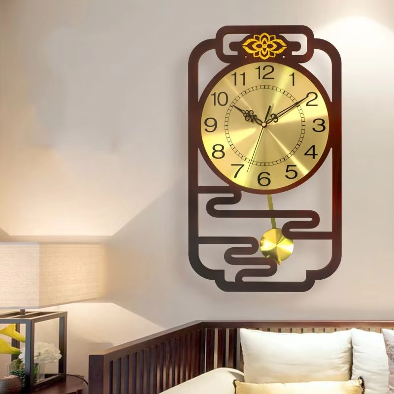 Zegar ścienny z płynnym mechan – Interior Design Vintage Modern recenzja i cena