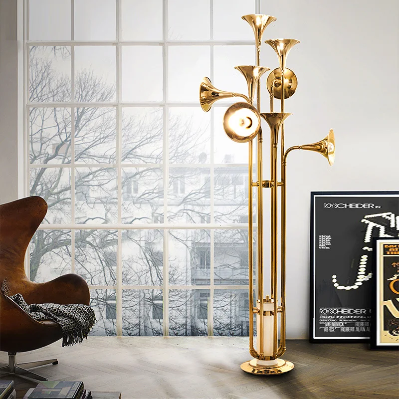 Nordycka lampa wisząca trąbka  – Interior Design Kitchen Modern recenzja i cena