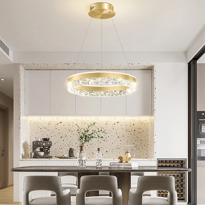 Nowoczesna luksusowa kryształo – Interior Design Kitchen Modern recenzja i cena